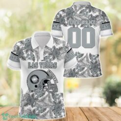 Las Vegas Football Polo Shirt Full Printing Custom Name And Number Tropical Style Product Photo 1