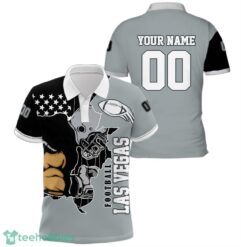 Las Vegas Football Team Polo Shirt Custom Name Number Gift For Men Sports Product Photo 1