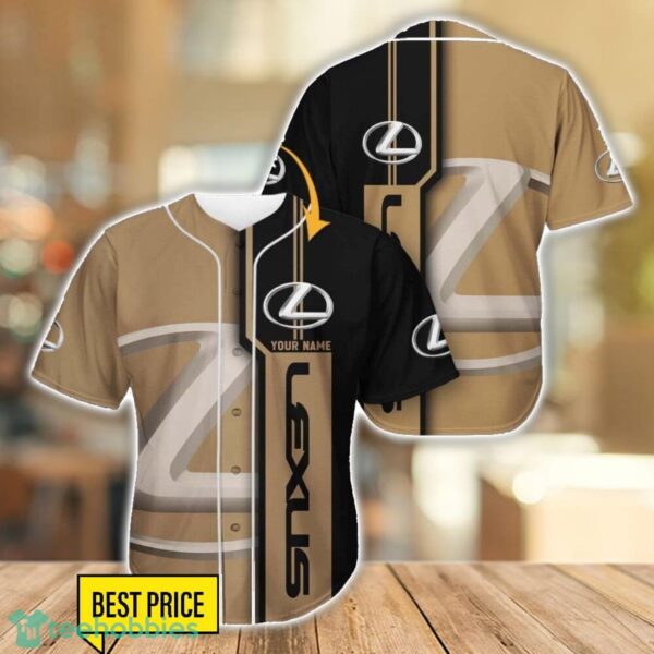 Lexus New Baseball Jersey Shirt For Car Lovers Gift Custom Name Product Photo 1