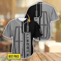 Lincoln New Baseball Jersey Shirt For Car Lovers Gift Custom Name Product Photo 1