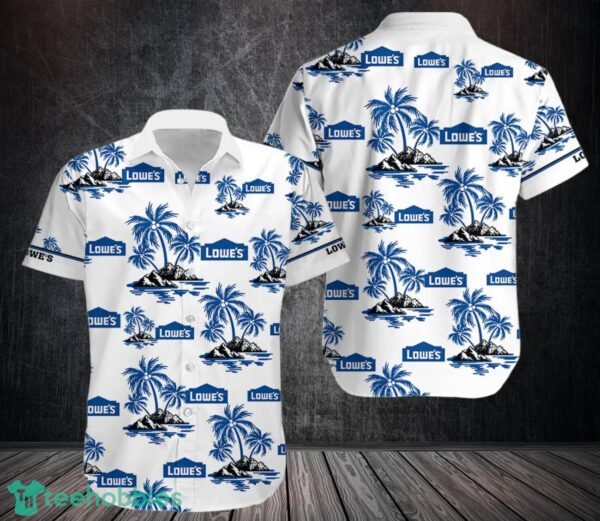 lowe's Hawaiian Shirt Button Beach Shirt Product Photo 1