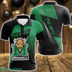 Marshall Thundering Herd 3D Polo Shirt For Team Sport Gift For Men Product Photo 1