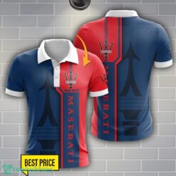 Maserati 3D Polo Shirt Custom Name For Fans Car Lover Gift Product Photo 1