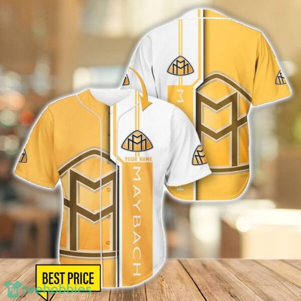 Maybach New Baseball Jersey Shirt For Car Lovers Gift Custom Name Product Photo 1