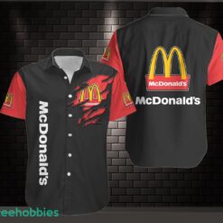 MCDONALD'S Hawaii Shirt Unique Logo Brand Broken Hawaiian Shirt Product Photo 1