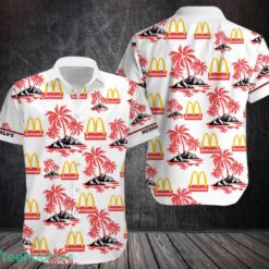 mcdonald's Hawaiian Shirt Button Beach Shirt Product Photo 1