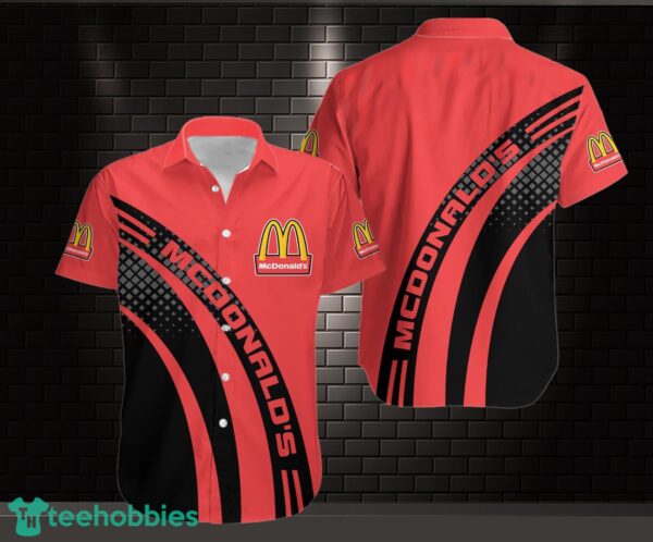 MCDONALD'S Logo 3D Printing Hawaiian Shirt For Men Women Product Photo 1