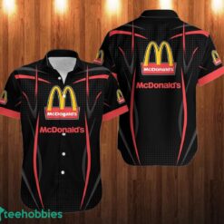 mcdonald's Logo Hawaii Shirt Black Shirt Product Photo 1