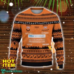 McLaren F1 Team Special Gift Ugly Christmas Sweater Custom Name Product Photo 2