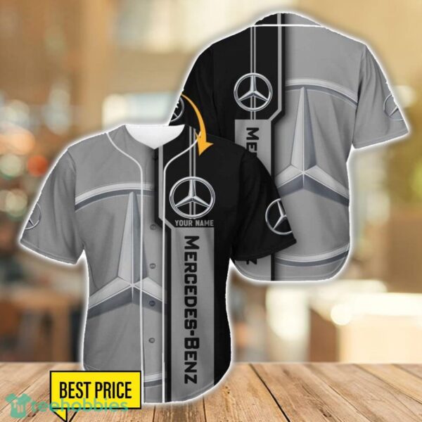 Mercedes-Benz New Baseball Jersey Shirt For Car Lovers Gift Custom Name Product Photo 1