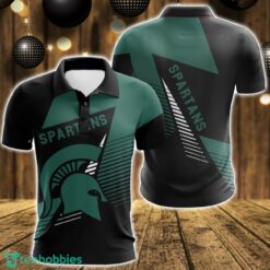 Michigan State Spartans 3D Polo Shirt For Team Sport Gift For Men Product Photo 1