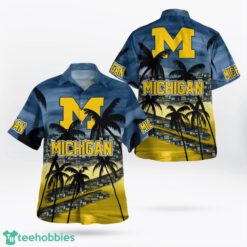 Michigan Wolverines Hawaiian Shirt 3D All Over Printed Hawaii Shirt Summer Gift Product Photo 1