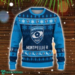 Montpellier Herault Rugby 3D Sweater Gift Ugly Christmas Sweater image Montpellier Herault Rugby 3D Sweater Gift Ugly Christmas Sweater Product Photo 2