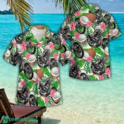 Motorbike Tropical Coconut 3D Button Hawaiian Shirt Men And Women Aloha Summer Beach Gift Product Photo 1