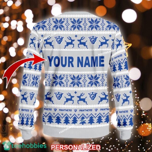 NEW Caspar Georgia State Panthers Ugly Christmas Sweater Gift For Men And Women - NCAA Georgia State Panthers Ugly Christmas Sweater For Men And Women Photo 2