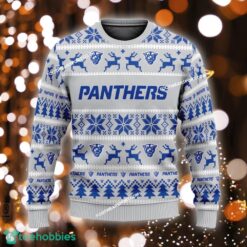 NEW Caspar Georgia State Panthers Ugly Christmas Sweater Gift For Men And Women - NCAA Georgia State Panthers Ugly Christmas Sweater For Men And Women Photo 1