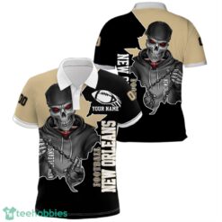 new Orleans Football Team Personalized Name Number Polo Shirt Product Photo 1