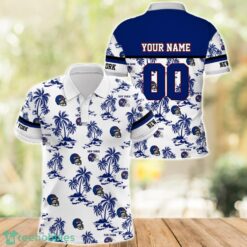 New York Football Polo Shirt Full Printing Custom Name And Number Product Photo 1