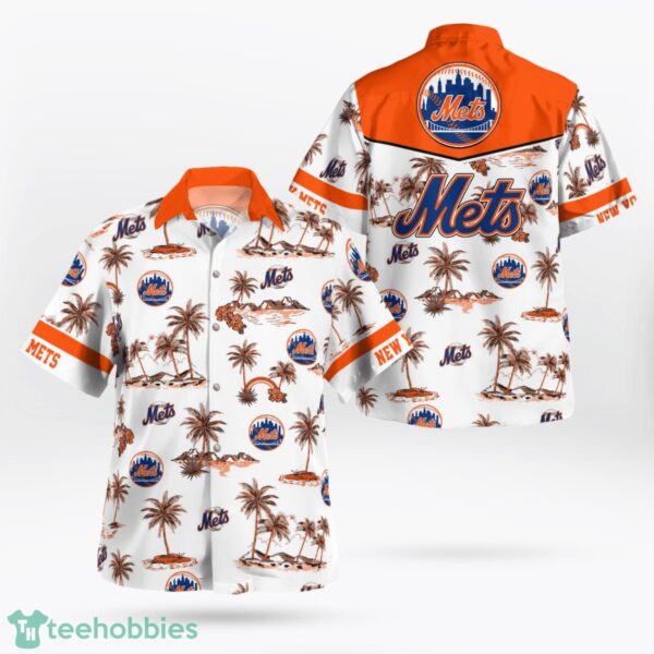 New York Mets MLB Hawaiian Shirt 3D All Over Printed Hawaii Shirt Summer Gift Product Photo 1
