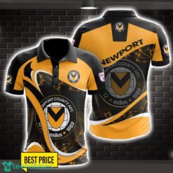 Newport County 3D Polo Shirt Special Gift For Fans Holiday Gift Product Photo 1