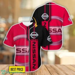 Nissan New Baseball Jersey Shirt For Car Lovers Gift Custom Name Product Photo 1