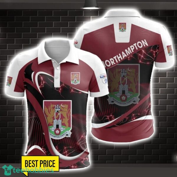 Northampton Town F.C 3D Polo Shirt Special Gift For Fans Holiday Gift Product Photo 1