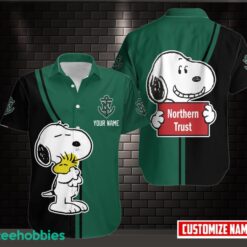Northern Trust 3D Hawaiian Shirt Unique Gift For Summer Snoopy Custom Name Shirt Product Photo 1