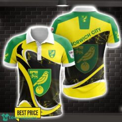 Norwich City 3D Polo Shirt Special Gift For Fans Holiday Gift Product Photo 1