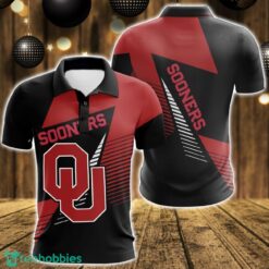 Oklahoma Sooners 3D Polo Shirt For Team Sport Gift For Men Product Photo 1