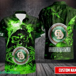 Old Dominion Freight Line Short Sleeve Button Hawaii Shirt Limited Edition Custom Name Product Photo 1
