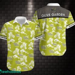 olive garden 3D Hawaiian Shirt Coconut Island Pattern Hawaii Shirt Product Photo 1
