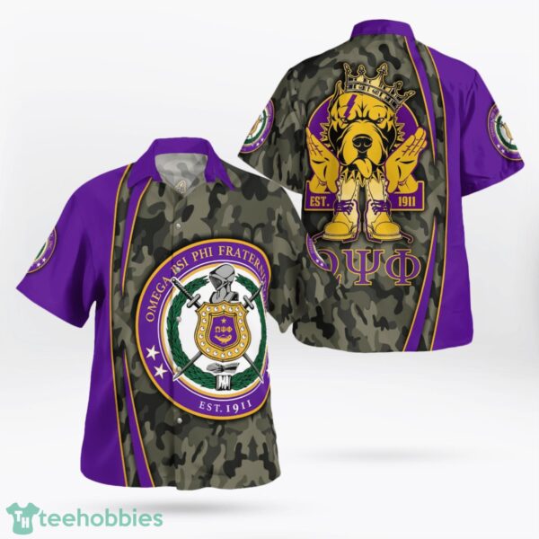 Omega P.P Royal Bulldog Hawaiian Shirt 3D All Over Printed Hawaii Shirt Summer Gift Product Photo 1