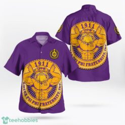 Omega Psi Phi 1911 BullDog Hawaiian Shirt 3D All Over Printed Hawaii Shirt Summer Gift Product Photo 1