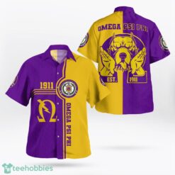 Omega Psi Phi Bulldog Hawaiian Shirt 3D All Over Printed Hawaii Shirt Summer Gift Product Photo 1