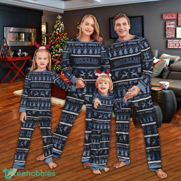 Pajamas set Ugly Christmas NBA Memphis Grizzlies For Women Gift Christmas - Pajamas set Ugly Christmas NBA Memphis Grizzlies For Women Gift Christmas