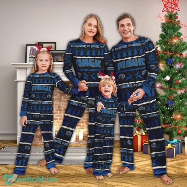 Pajamas set Ugly Christmas NBA Orlando Magic Christmas For Family - Pajamas set Ugly Christmas NBA Orlando Magic Christmas For Family