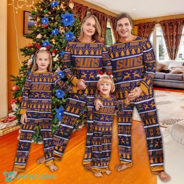 Pajamas set Ugly Christmas NBA Phoenix Suns For Christmas - Pajamas set Ugly Christmas NBA Phoenix Suns For Christmas