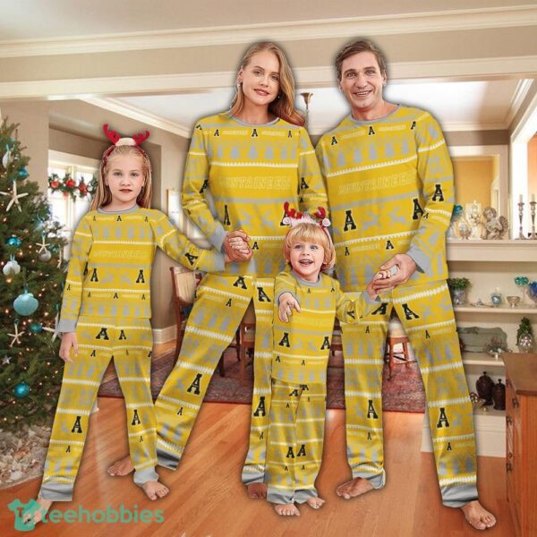 Pajamas set Ugly Christmas NCAA Appalachian State Mountaineers For Christmas - Pajamas set Ugly Christmas NCAA Appalachian State Mountaineers For Christmas