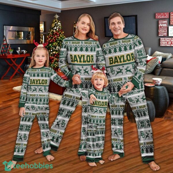 Pajamas set Ugly Christmas NCAA Baylor Bears Men Women For Fans - Pajamas set Ugly Christmas NCAA Baylor Bears Men Women For Fans