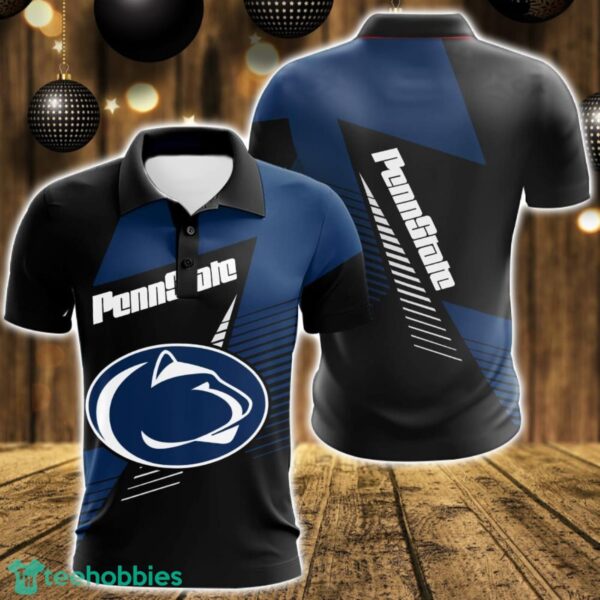 Penn State Nittany Lions 3D Polo Shirt For Team Sport Gift For Men Product Photo 1