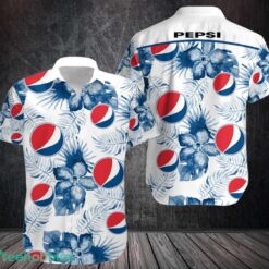 Pepsi Hawaii Shirt Big Flower Tropical Hawaiian Shirt Product Photo 1