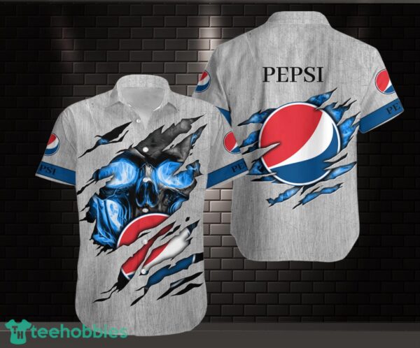 pepsi Hawaii Shirt Unique Logo Brand Shirt For Fans Product Photo 1