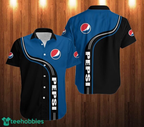 pepsi Hawaiian Shirt Logo Work At Shirt For Men And Women Product Photo 1