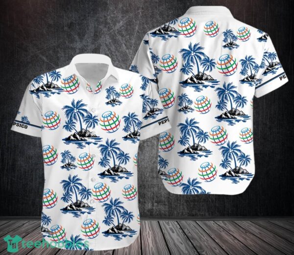 pepsico Hawaiian Shirt Button Beach Shirt Product Photo 1