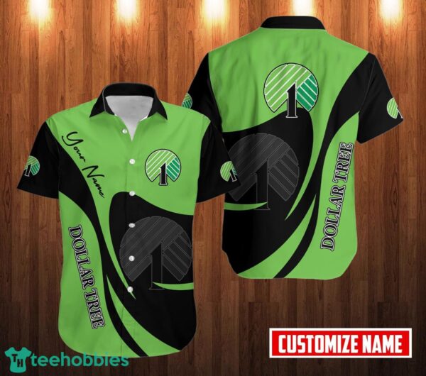 PERSONALIZED dollar tree Lover Shirt 3D Hawaiian Shirt For Men And Women Gift Custom Name Product Photo 1