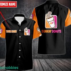 Personalized Dunkin’ Donuts 3D Printing Hawaiian Shirt For Men And Women Custom Name Product Photo 1