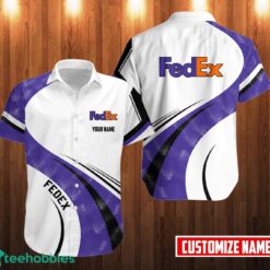Personalized Fedex Hawaii Shirt Classic Button Shirt Custom Name Product Photo 1