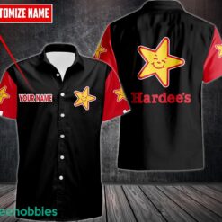 Personalized Hardee's 3D Printing Hawaiian Shirt For Men And Women Custom Name Product Photo 1