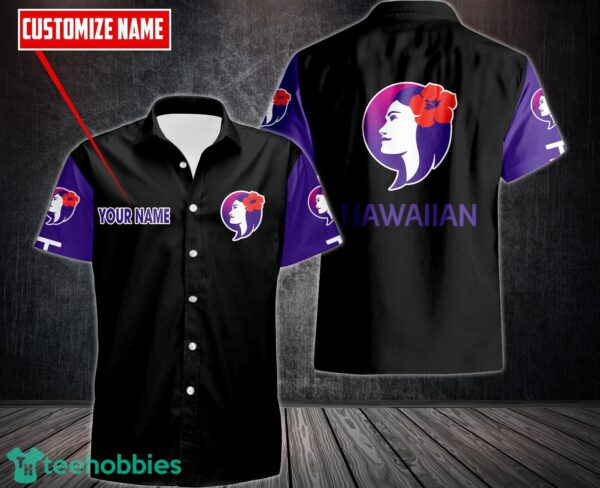 Personalized Hawaiian Airlines 3D Printing Hawaiian Shirt For Men And Women Custom Name Product Photo 1