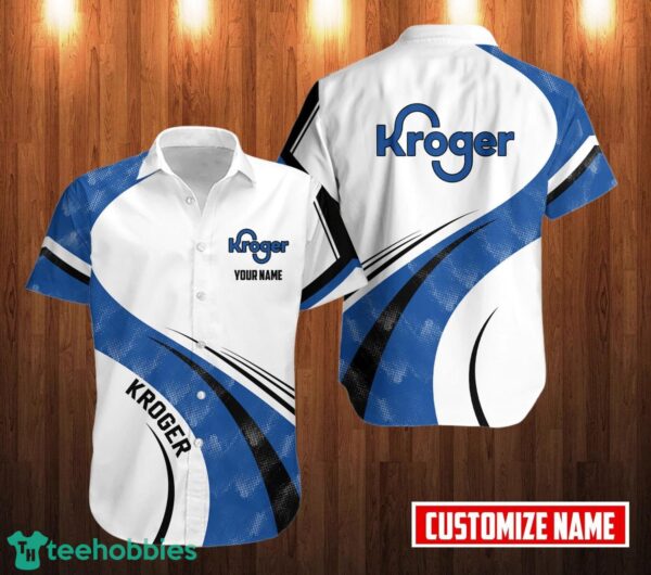 Personalized Kroger Hawaii Shirt Classic Button Shirt Custom Name Product Photo 1